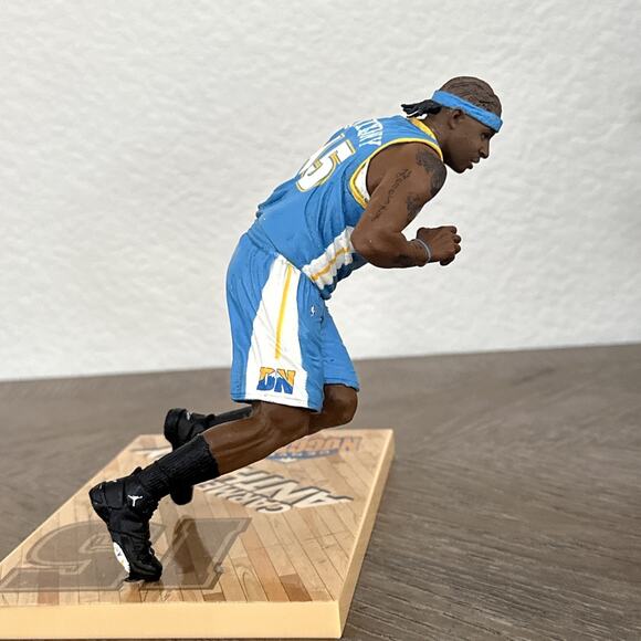 Carmelo Anthony New York Knicks NBA White Jersey, Denver Nuggets Figure Lot - Picture 8 of 16